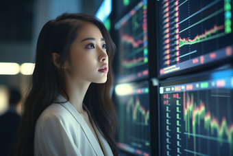 职业女性金融分析师