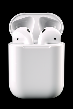 苹果蓝牙耳机产品图