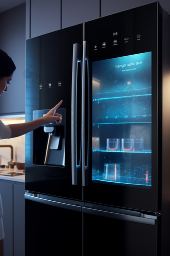 现代智能冰箱使用场景