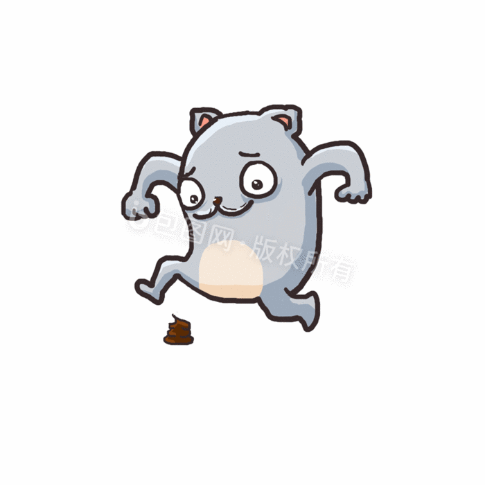 版权: 独家版权 包图网提供精美好看的二次元gif表情包卡通漫画踩便便