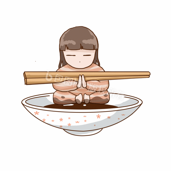 二次元表情包寿司娘之蘸酱油gif动图下载-包图网