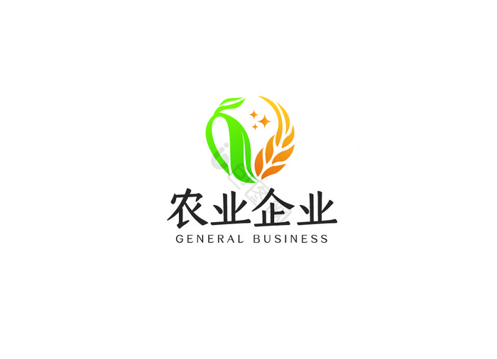 农业企业logoVI模板