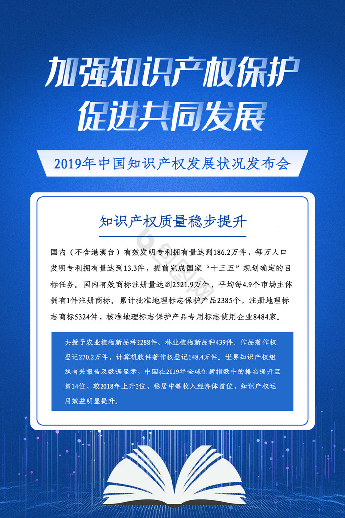 2019年中国知识产权发展状况四件套