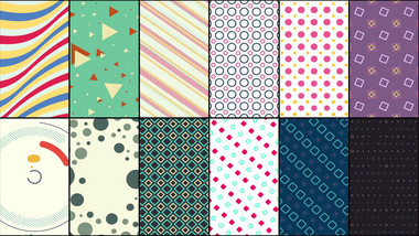 20款竖版短视频动态背景素材