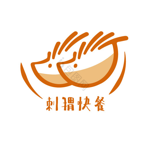 网红餐饮店logo