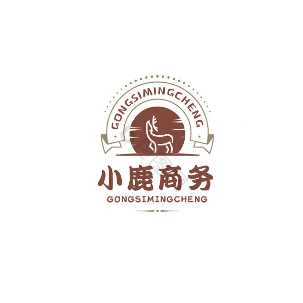 小鹿百货零售logo