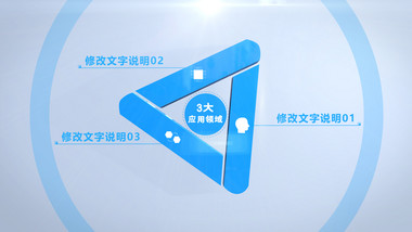 大气E3D科技分类文字企业领域AE模版
