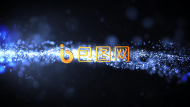 PR唯美粒子螺旋状快速演绎片头LOGO