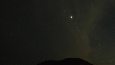 海岛浪漫星空延时摄影高清4K