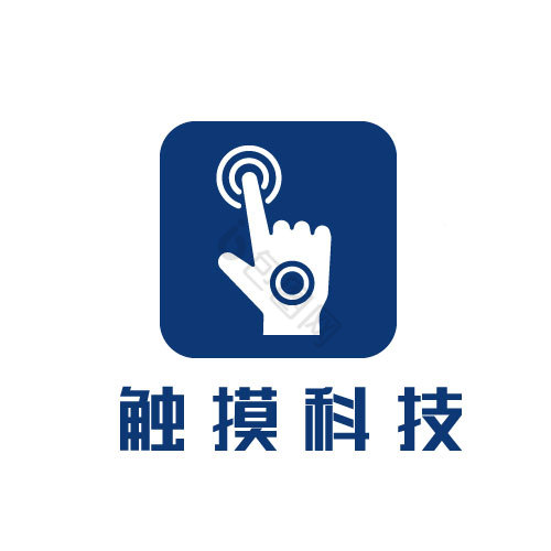 手指触摸科技logo