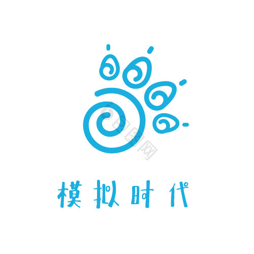 动物爪印游戏logo