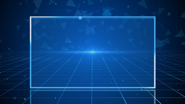 科技字幕版空间背景4K