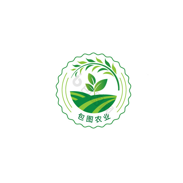 农业牧业农民logo