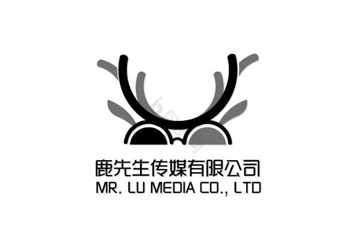 鹿先生传媒有限公司logo