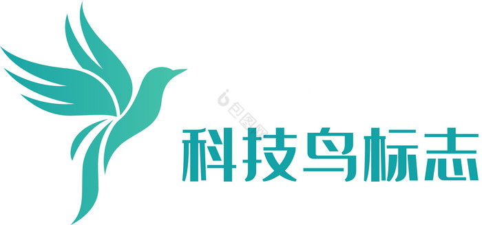 科技鸟LOGO