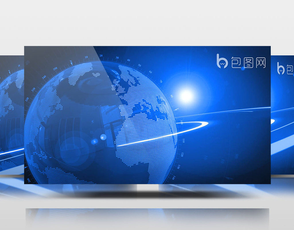 高清新闻片头背景素材背景视频模板下载_【包图网】