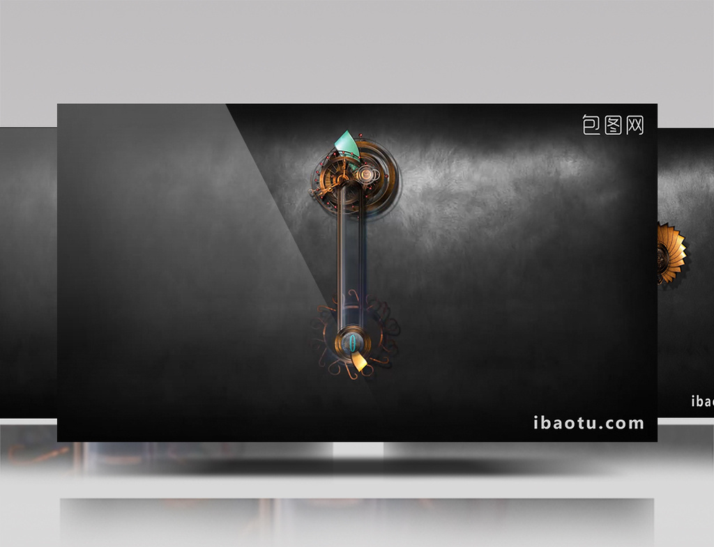 游戏或者软件运行加载进度条的动画式AE模板