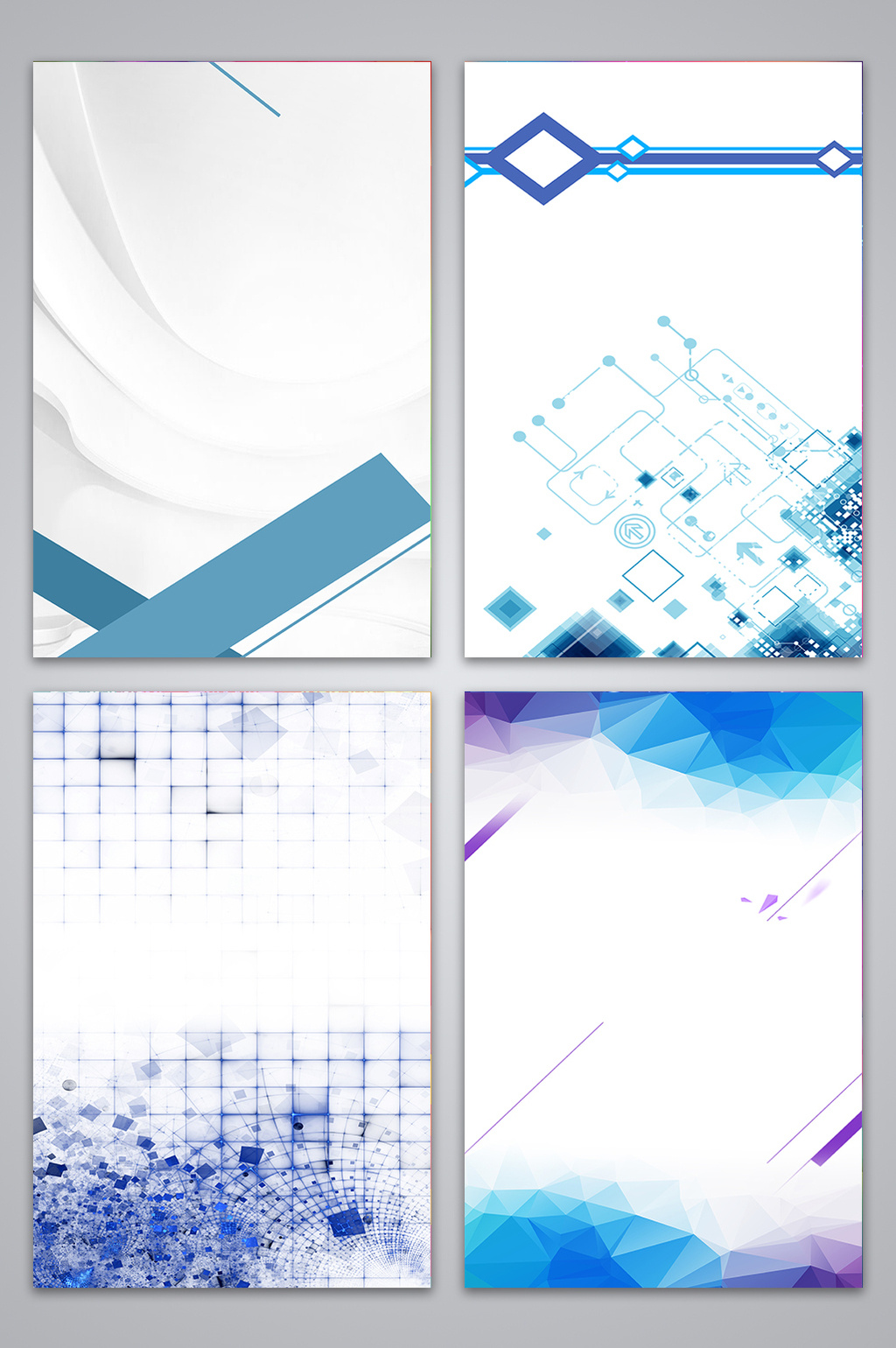 科技商务几何背景图图片