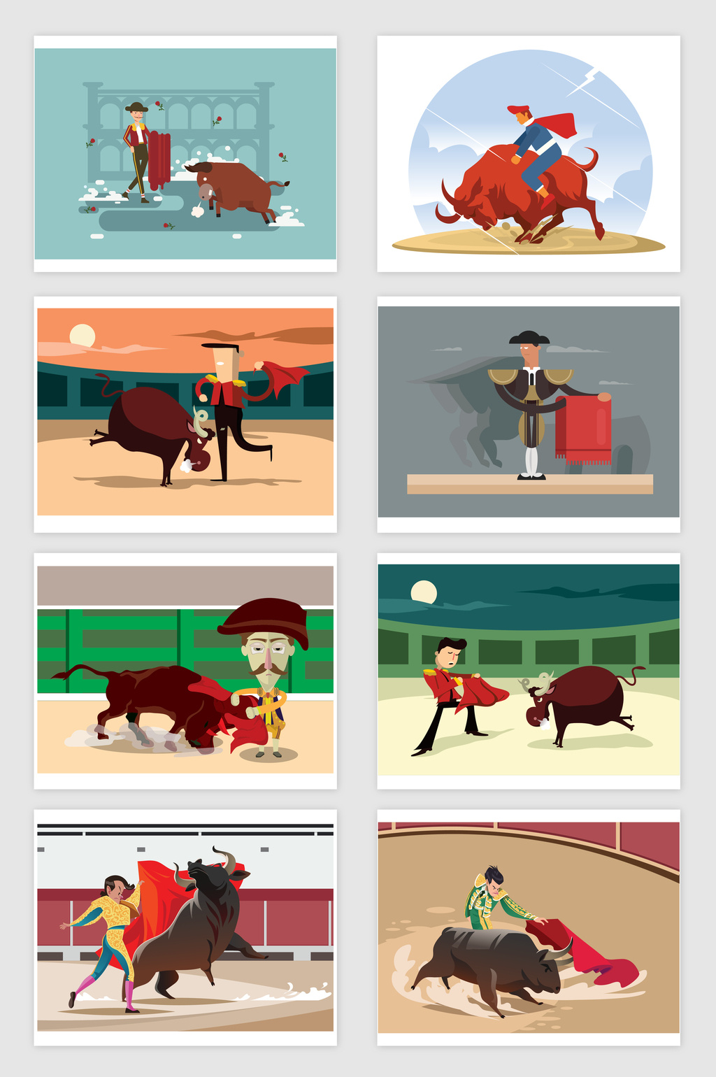 西班牙斗牛场上的斗牛大赛西班牙战斗公牛在西班牙图片下载 - 觅知网