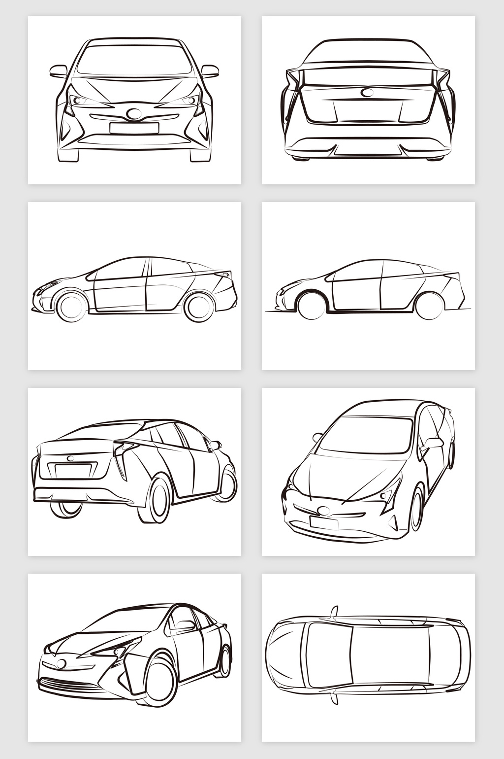 汽车插画|平面|图案|Jhono - 原创作品 - 站酷 (ZCOOL)
