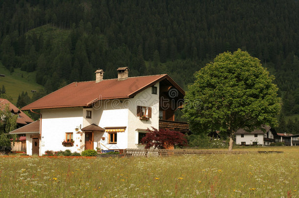 奥地利山小屋