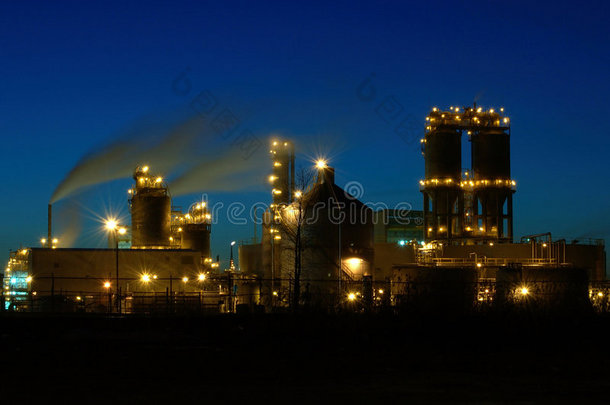 蒙特利尔a2夜间炼油厂