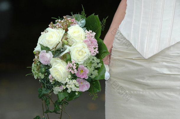 新娘和花束