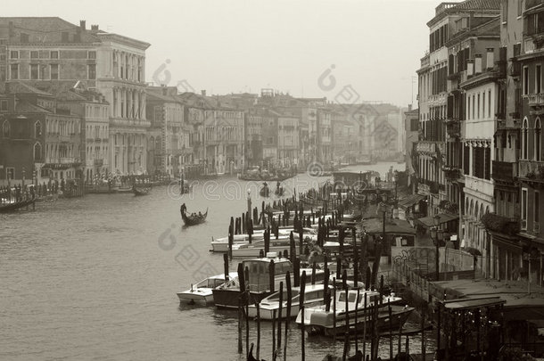 威尼斯沉闷的一天