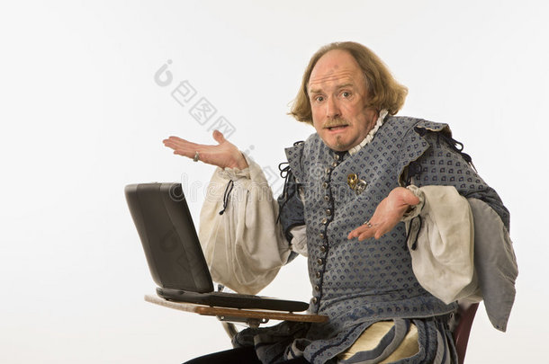 莎士比亚与电脑。