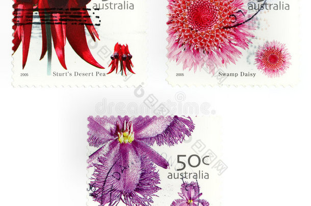 澳大利亚旧邮票