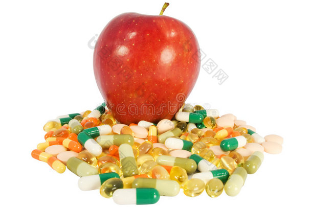 红苹果vs.药丸