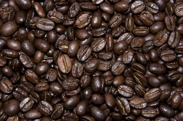 咖啡豆纹理背景