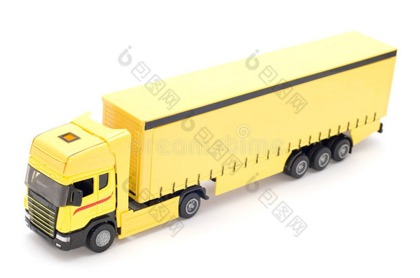 货物lkw公司物流卡车模型