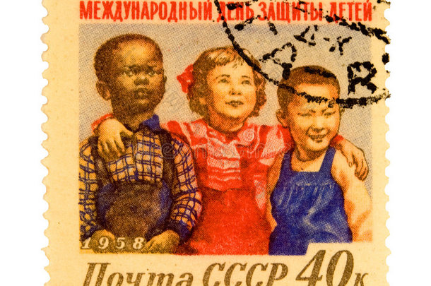 俄罗斯复古邮票