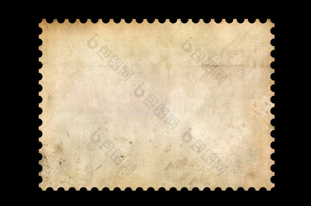 旧邮票边框