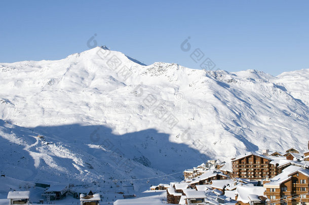 法国瓦尔索伦斯滑雪场