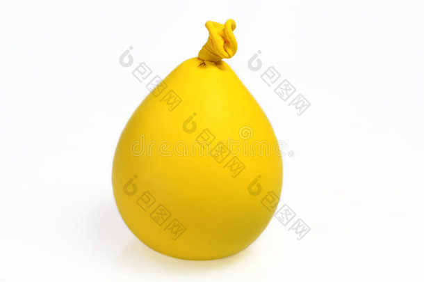 黄色揉气球