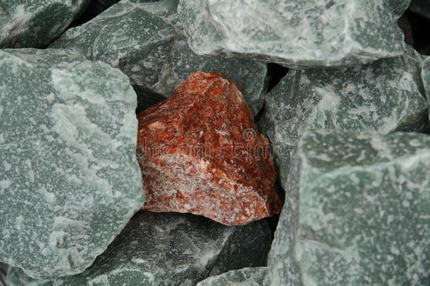 花岗岩赤铁矿碎片