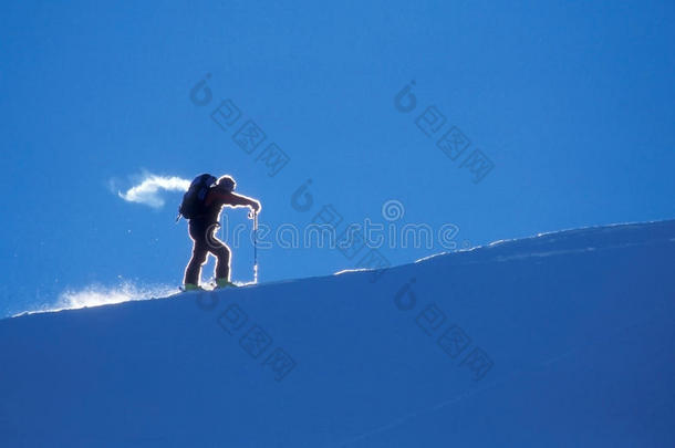 滑雪运动员