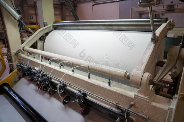 造纸厂-长网造纸机