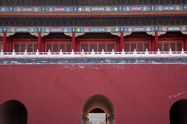 中国北京故宫古宫门