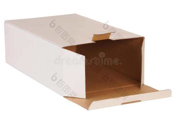 白盒子。孤立的