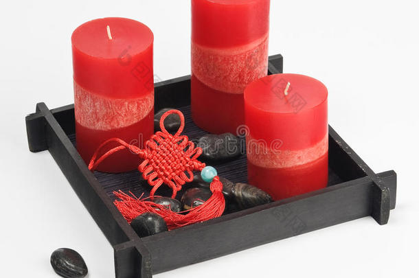 中国风水器（护身符、红烛、圣