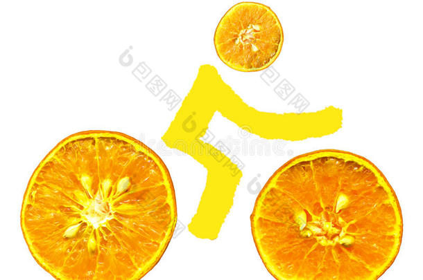 自行车橘子
