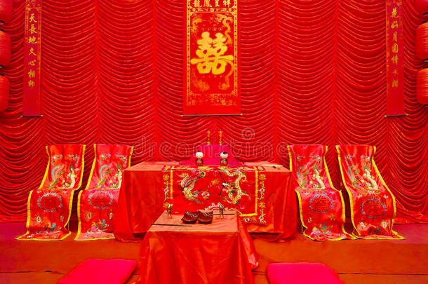 中国传统婚礼场景