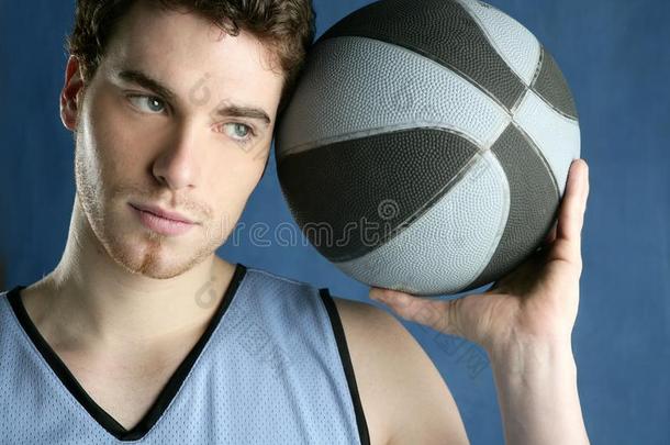 篮球篮真正的球员肖像
