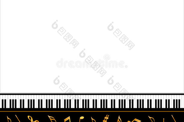 大钢琴音乐海报