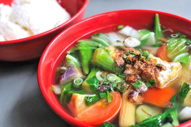 中式蔬菜汤