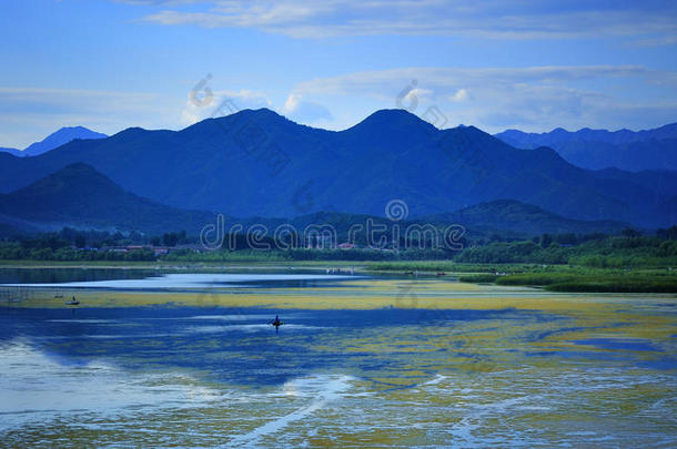 中国青海湖风光