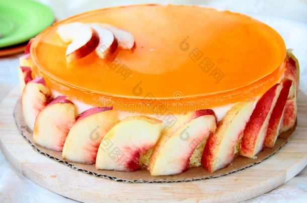 黄桃蛋糕